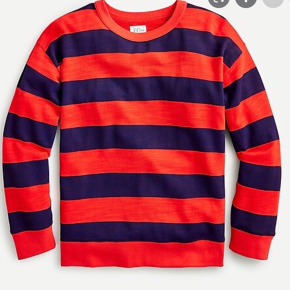 J. Crew Tops - J. CREW VINTAGE COTTON TERRY RELAXED-FIT